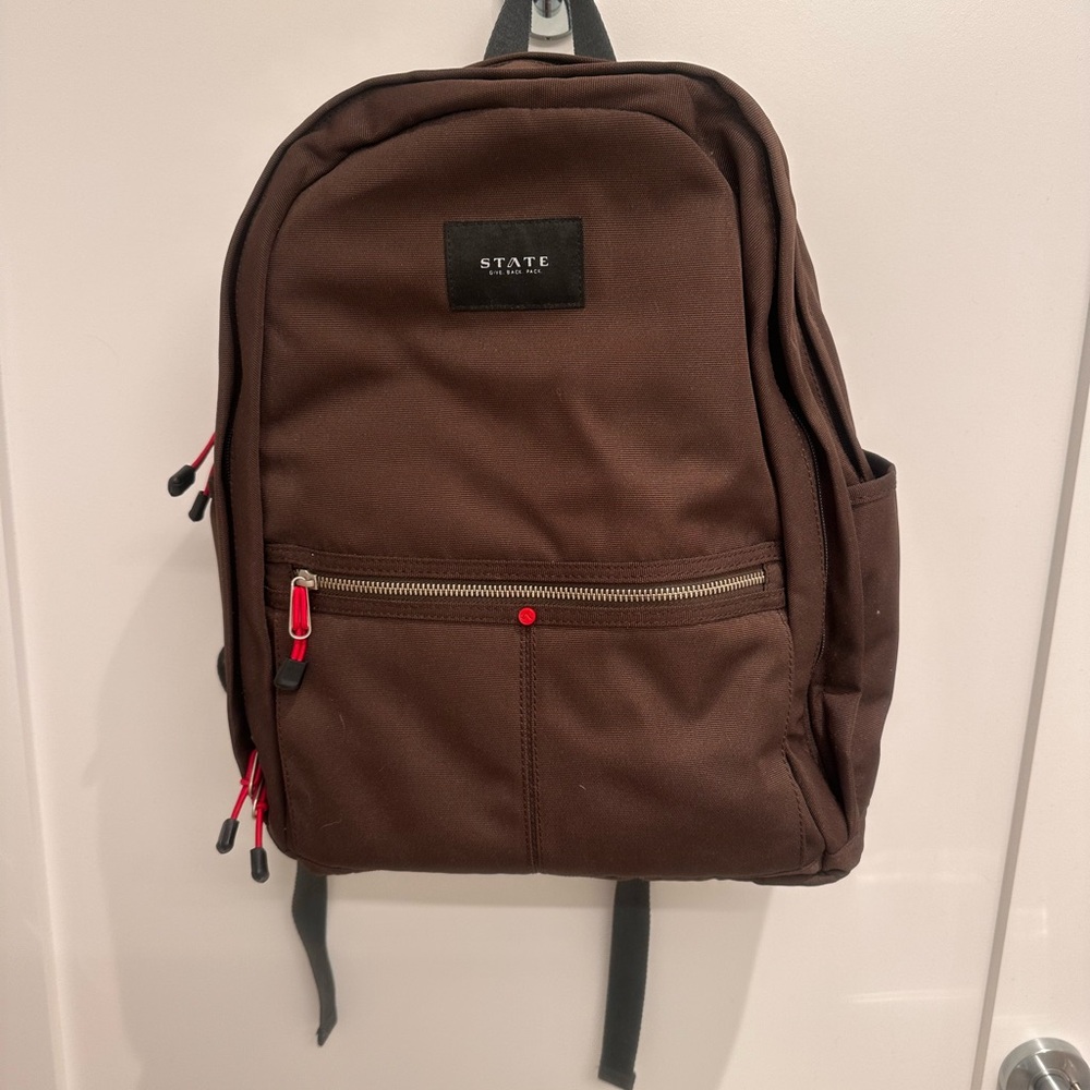STATE Brown Backpack NWOT